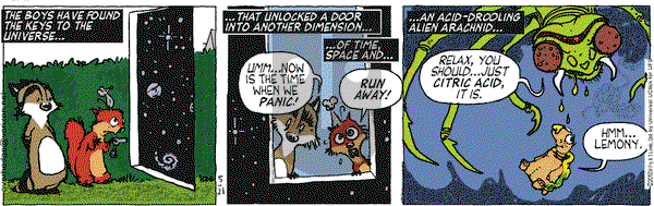 Over the Hedge on Monday May 21, 2012 Comic Strip