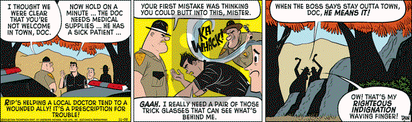 Rip Haywire on Friday November 2, 2018 Comic Strip