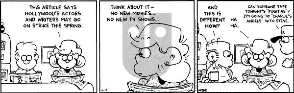 FoxTrot on Friday November 10, 2000 Comic Strip