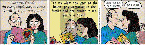 Luann - Saturday February 15, 2020 Comic Strip