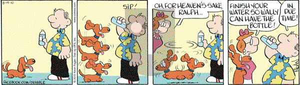 Drabble on Thursday August 19, 2010 Comic Strip