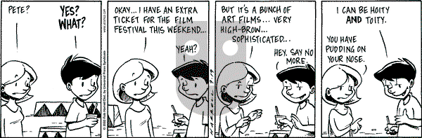 Big Top on Friday September 19, 2003 Comic Strip