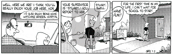 Luann on Wednesday July 5, 2000 Comic Strip
