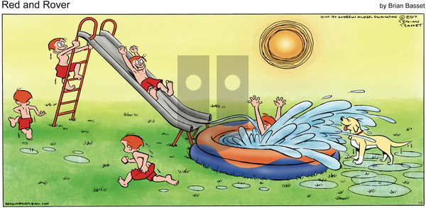 Red and Rover on Sunday July 9, 2017 Comic Strip