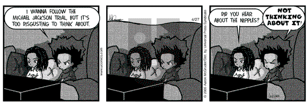 The Boondocks on Wednesday November 28, 2012 Comic Strip