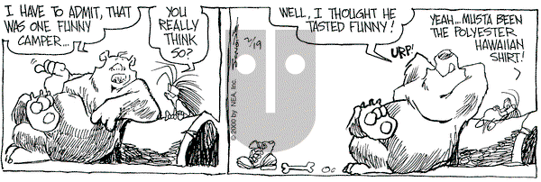 The Grizzwells on Saturday February 19, 2000 Comic Strip
