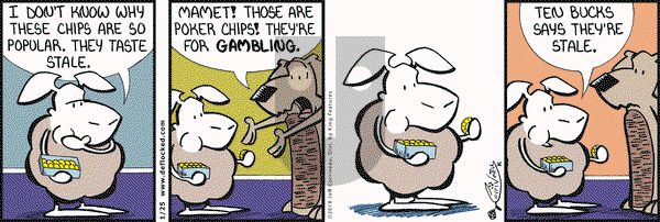 DeFlocked on Thursday January 25, 2018 Comic Strip