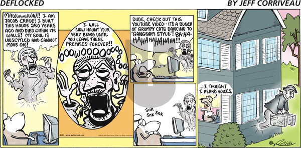 DeFlocked on Sunday August 23, 2015 Comic Strip