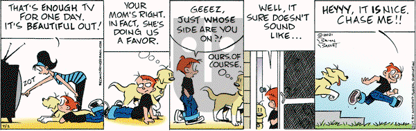 Red and Rover on Friday July 2, 2021 Comic Strip