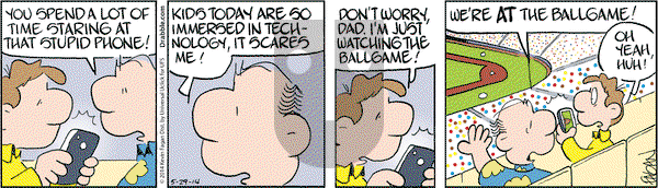 Drabble on Thursday May 29, 2014 Comic Strip