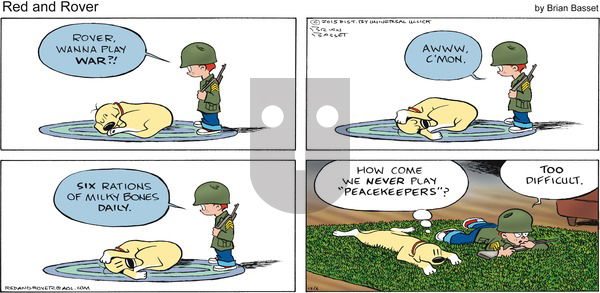 Red and Rover on Sunday December 6, 2015 Comic Strip