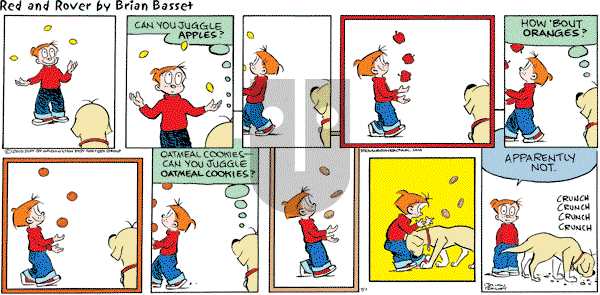 Red and Rover on Sunday March 7, 2010 Comic Strip