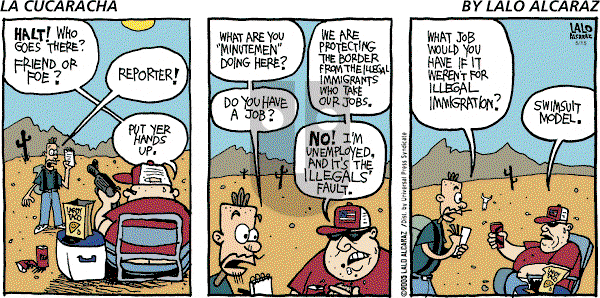 La Cucaracha on Friday June 10, 2005 Comic Strip