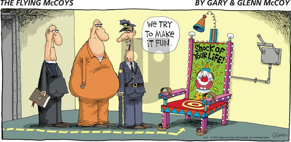 The Flying McCoys on Sunday August 12, 2012 Comic Strip