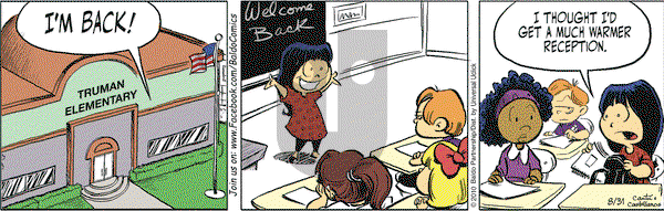 Baldo on Tuesday August 31, 2010 Comic Strip