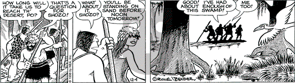 Alley Oop on Friday December 4, 1998 Comic Strip