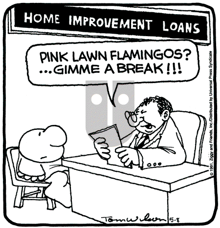 Ziggy - Wednesday May 8, 1991 Comic Strip