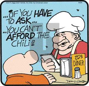 Ziggy on Wednesday September 24, 2014 Comic Strip