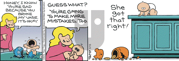 Thatababy on Thursday May 15, 2025 Comic Strip
