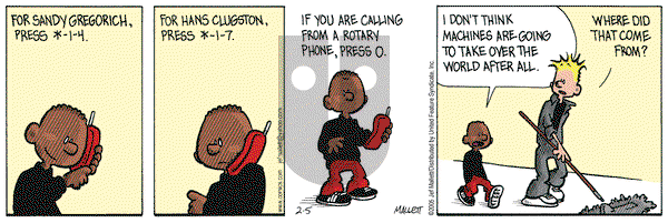 Frazz on Saturday February 5, 2005 Comic Strip