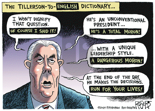 Rob Rogers on Tuesday October 17, 2017 Comic Strip