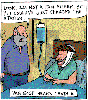 The Argyle Sweater on Saturday December 1, 2018 Comic Strip