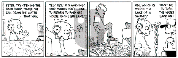 FoxTrot on Wednesday November 12, 1997 Comic Strip