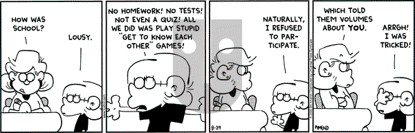 FoxTrot on Tuesday August 29, 2006 Comic Strip