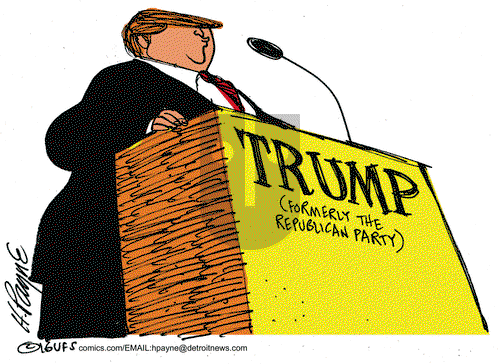 Henry Payne on Thursday July 28, 2016 Comic Strip