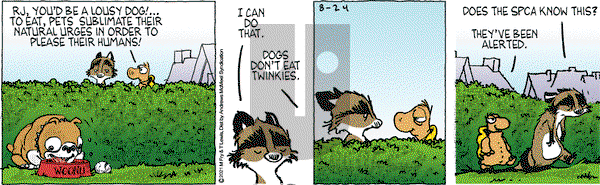 Over the Hedge on Tuesday August 24, 2021 Comic Strip