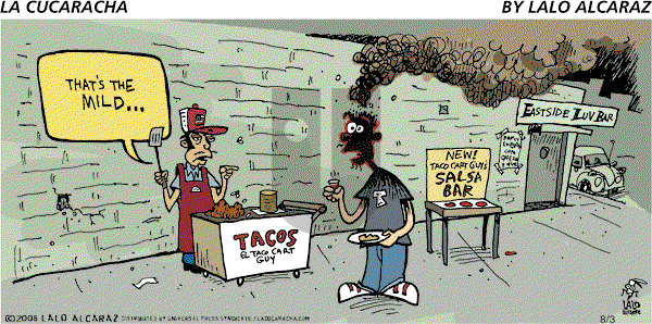 La Cucaracha on Sunday August 3, 2008 Comic Strip