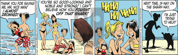Baldo on Friday August 22, 2003 Comic Strip