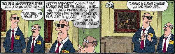 Monty on Thursday March 28, 2013 Comic Strip