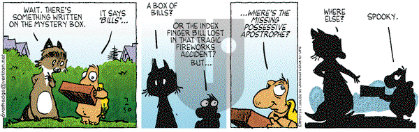 Over the Hedge on Thursday July 30, 2015 Comic Strip