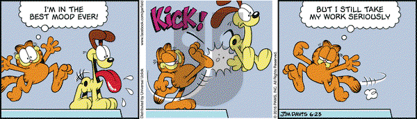 Garfield on Thursday June 23, 2016 Comic Strip