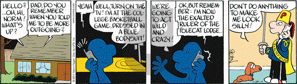 Drabble on Saturday January 29, 2011 Comic Strip
