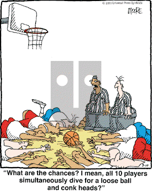In the Bleachers - Monday March 10, 2003 Comic Strip