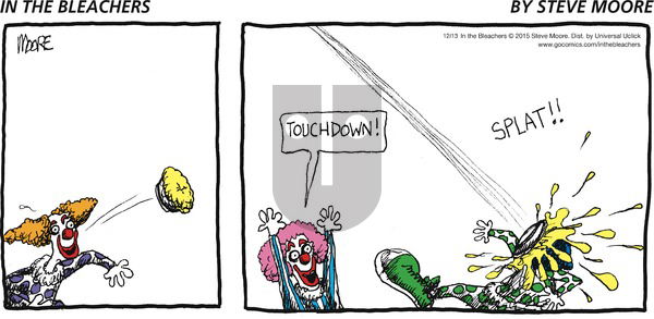 In the Bleachers on Sunday December 13, 2015 Comic Strip