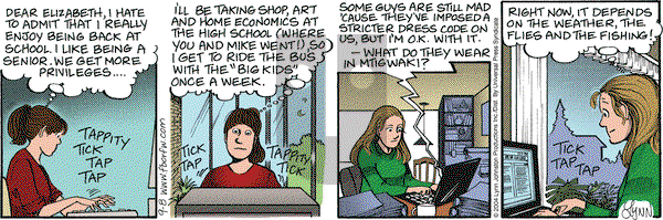 For Better or For Worse on Wednesday September 8, 2004 Comic Strip
