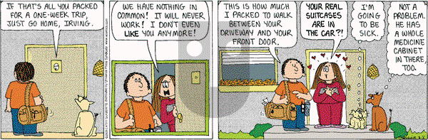 Cathy Classics on Friday August 8, 2003 Comic Strip