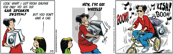 Baldo on Thursday July 13, 2000 Comic Strip