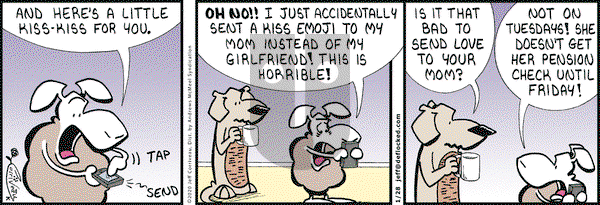 DeFlocked on Tuesday January 28, 2020 Comic Strip