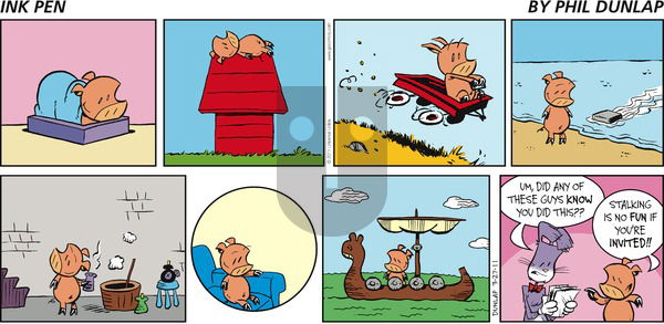Ink Pen on Sunday March 27, 2011 Comic Strip