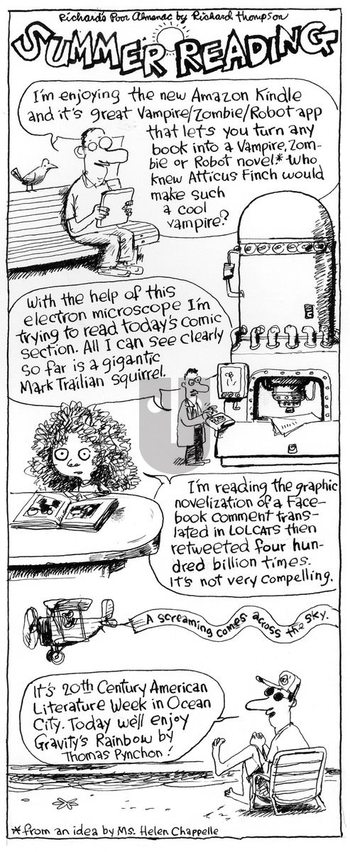 Richard's Poor Almanac on Sunday June 7, 2015 Comic Strip