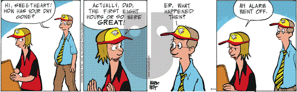Lucky Cow on Monday August 14, 2006 Comic Strip