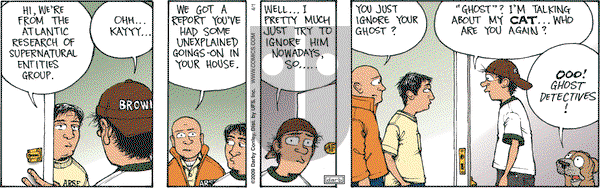 Get Fuzzy on Wednesday April 1, 2009 Comic Strip