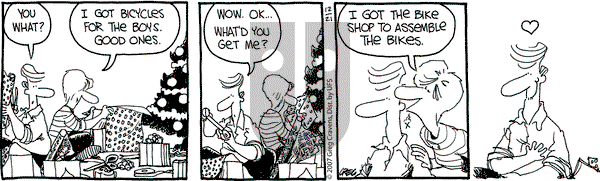 The Buckets on Friday December 21, 2007 Comic Strip
