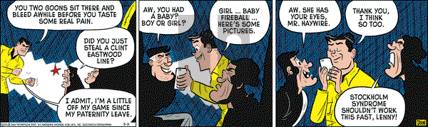 Rip Haywire - Monday March 5, 2018 Comic Strip