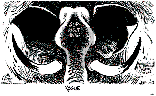 Pat Oliphant on Wednesday August 22, 1984 Comic Strip