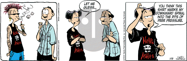 Baldo - Monday January 13, 2003 Comic Strip